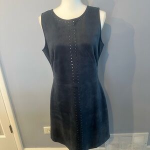 Elegant Navy Sleeveless Dress